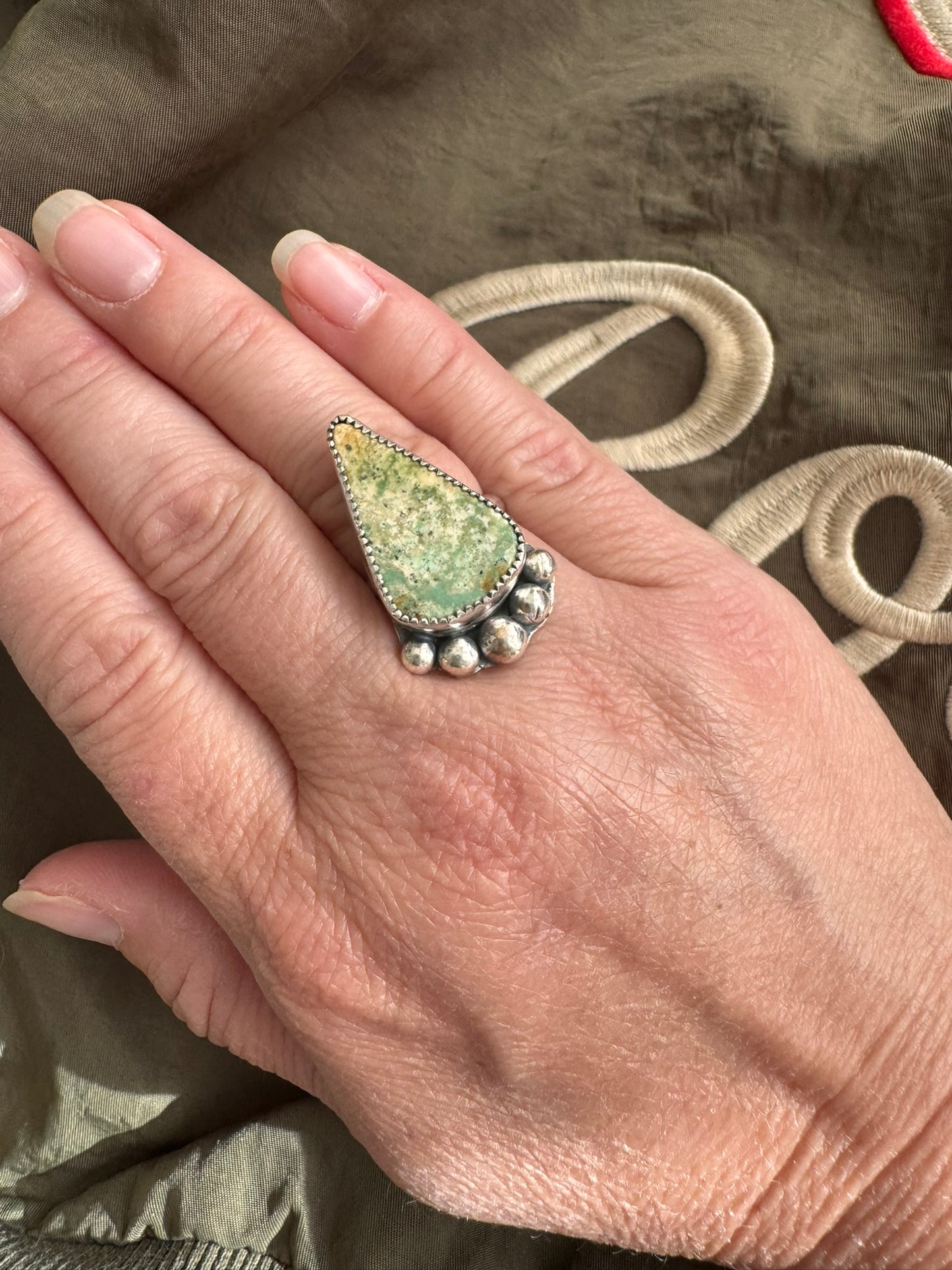 Turquoise & Silver Ring