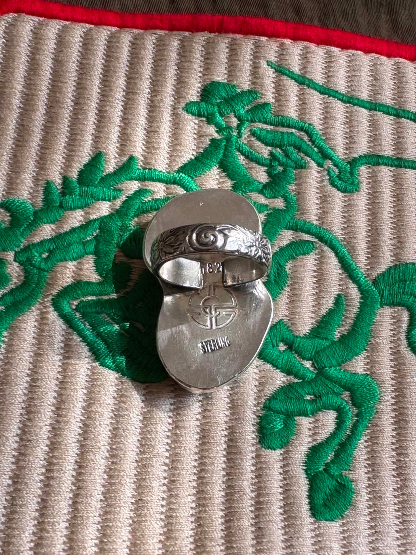 Chunky Sonoran & Turquoise Ring